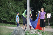 Vlajka, jež oblaka na stožár zvou...