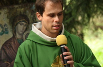 Přijel k nám na návštěvu novokněz Honza!