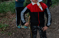 "Myslíš, že mi ten šátek sluší?" 
