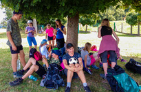 Přestávka na svačinu.