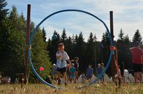 První odpolední sportování.